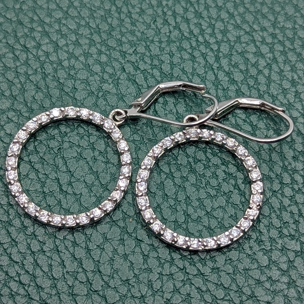 Silver Hoop Earrings